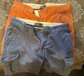 Mens Polo Cargo Shorts