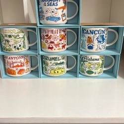 Starbucks Been There Series Mugs