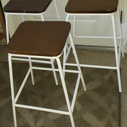 Counter/Bar Metal/Wood Stools
