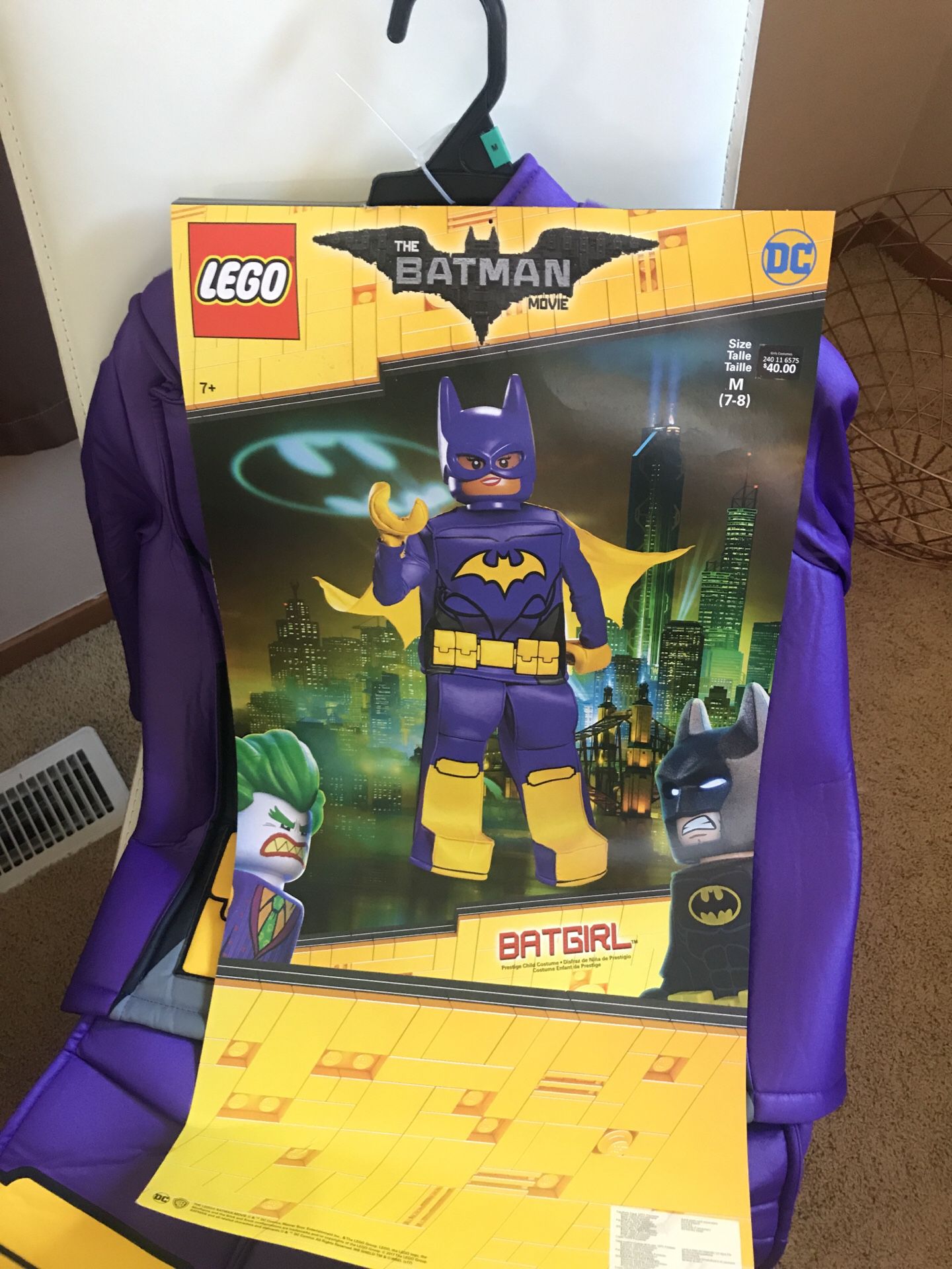 LEGO Batman movie batgirl costume kids medium for Sale in Lakewood, WA -  OfferUp