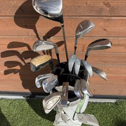 Golf Set With Cart