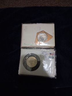 Astronaut medals from Apollo 12 and Apollo 11