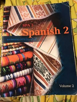 Spanish 2 Volume 2 RCC