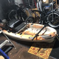 Angler 100x Kayak. 10’ Long -sit On Top