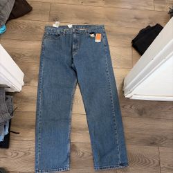 Dark blue levis