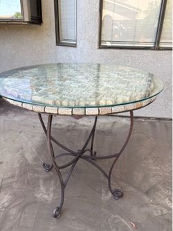 Wine cork table