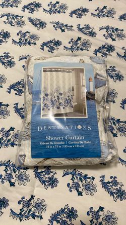 Destinations Octavia Shower Curtain 72x72