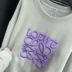 Grey Luxury Designer Sweatshirt- Size: M