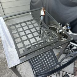 Table And Two Chairs