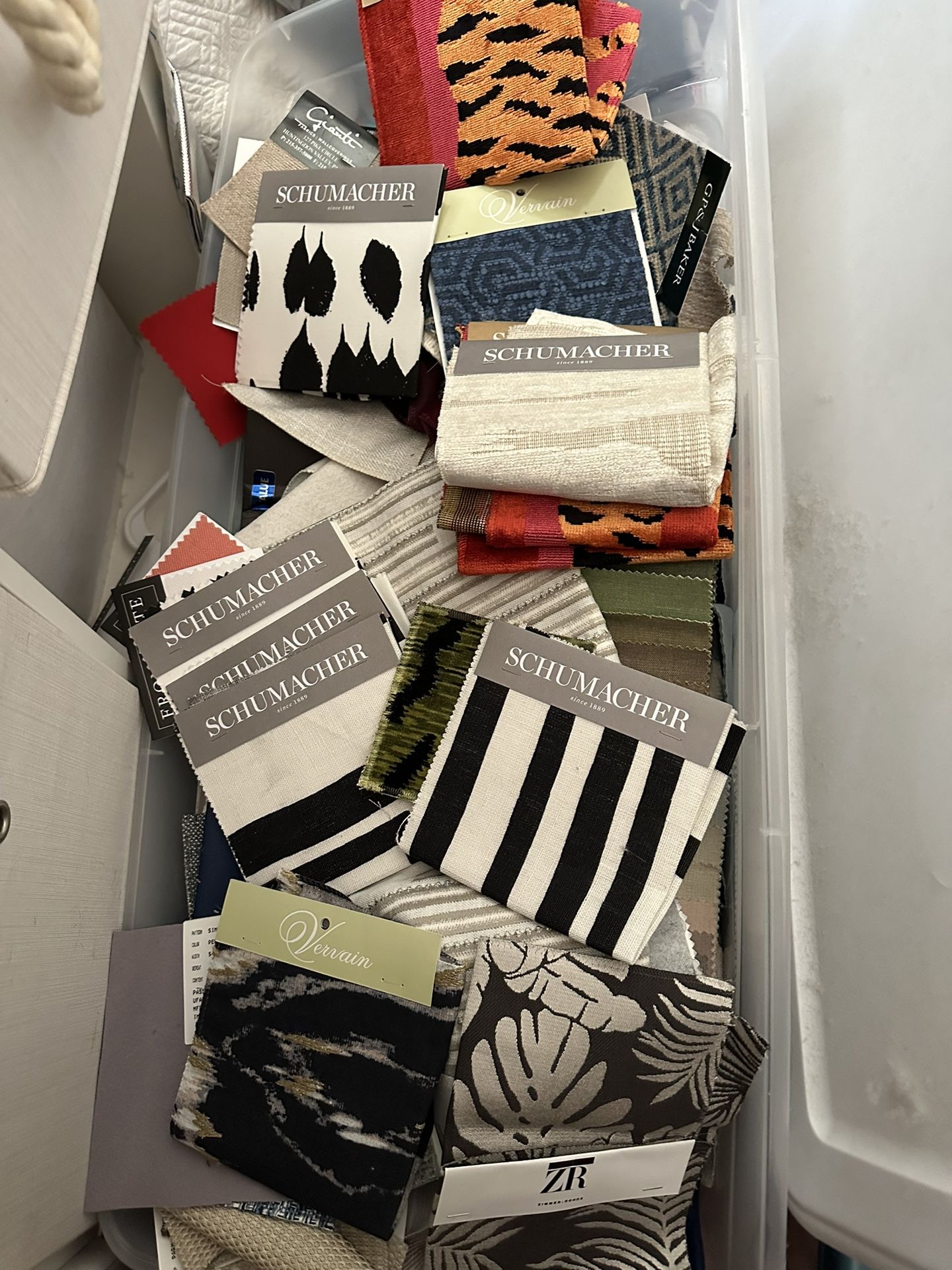 Designer Upholstery Fabric Swatches Samples
