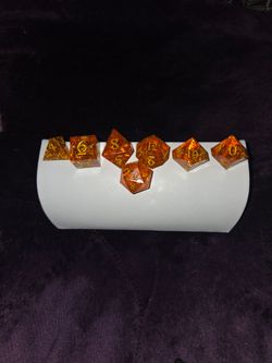 Handmade Helios Inspired Dice