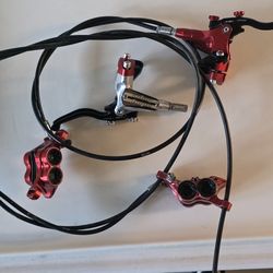 Hope Tech 3 E4. Rear Needs Barb/olive