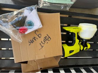 2 Paint gun cordless $30/$35