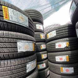 17” Pirelli PZero A/S Tires  Brand New  - Available Today!  Size 215/55R17 