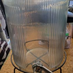 Glass Beverage Dispenser 
