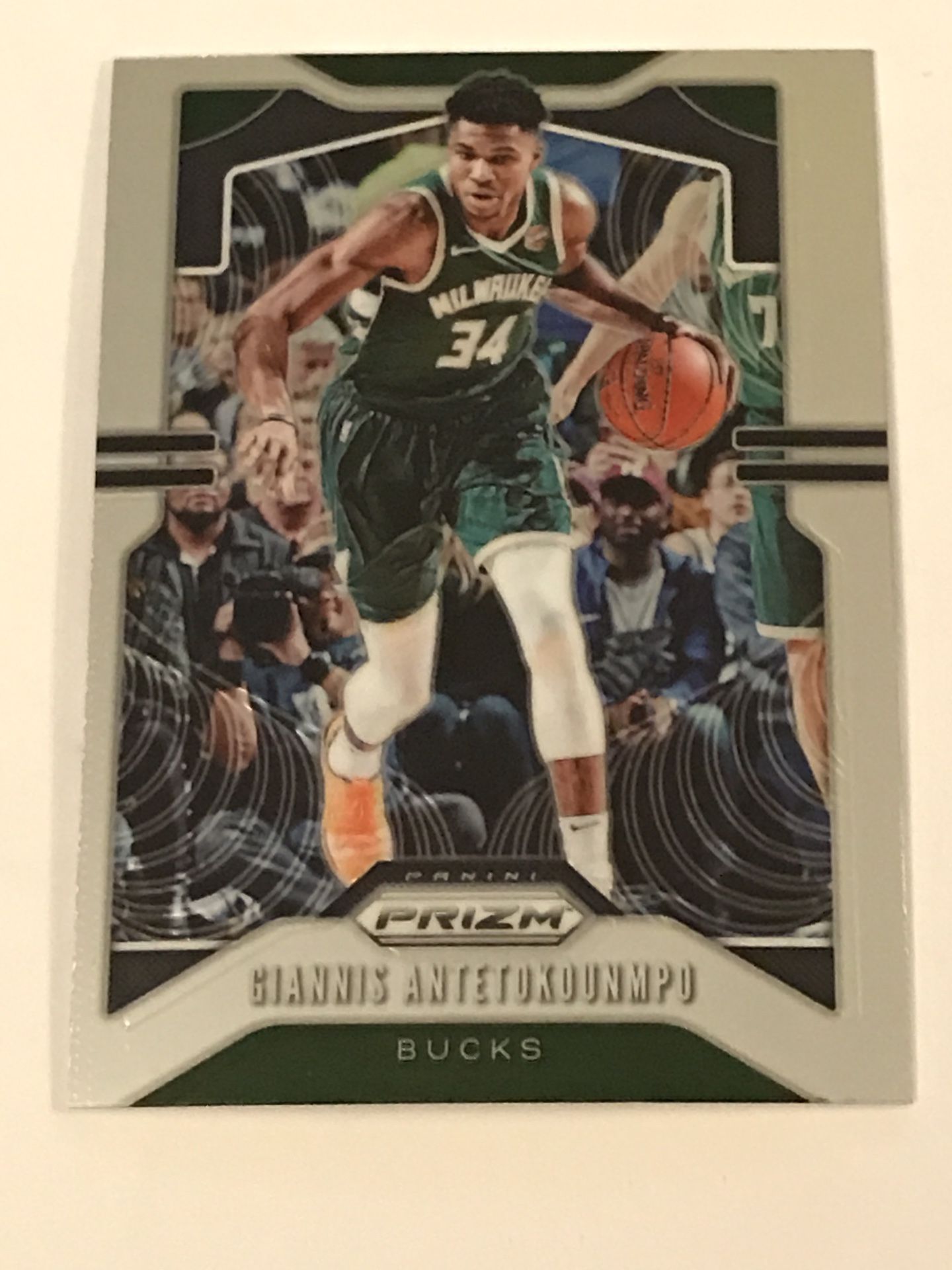 Giannis Antetokounmpo 2019 Prizm Base #152 Milwaukee Bucks
