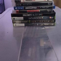 Xbox 360 & PlayStation 3 Video Games 