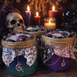 Moonlight Dream Spell Jar – Peaceful Sleep, Protection & Sweet Dreams