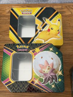 POKEMAN TIN BOXES