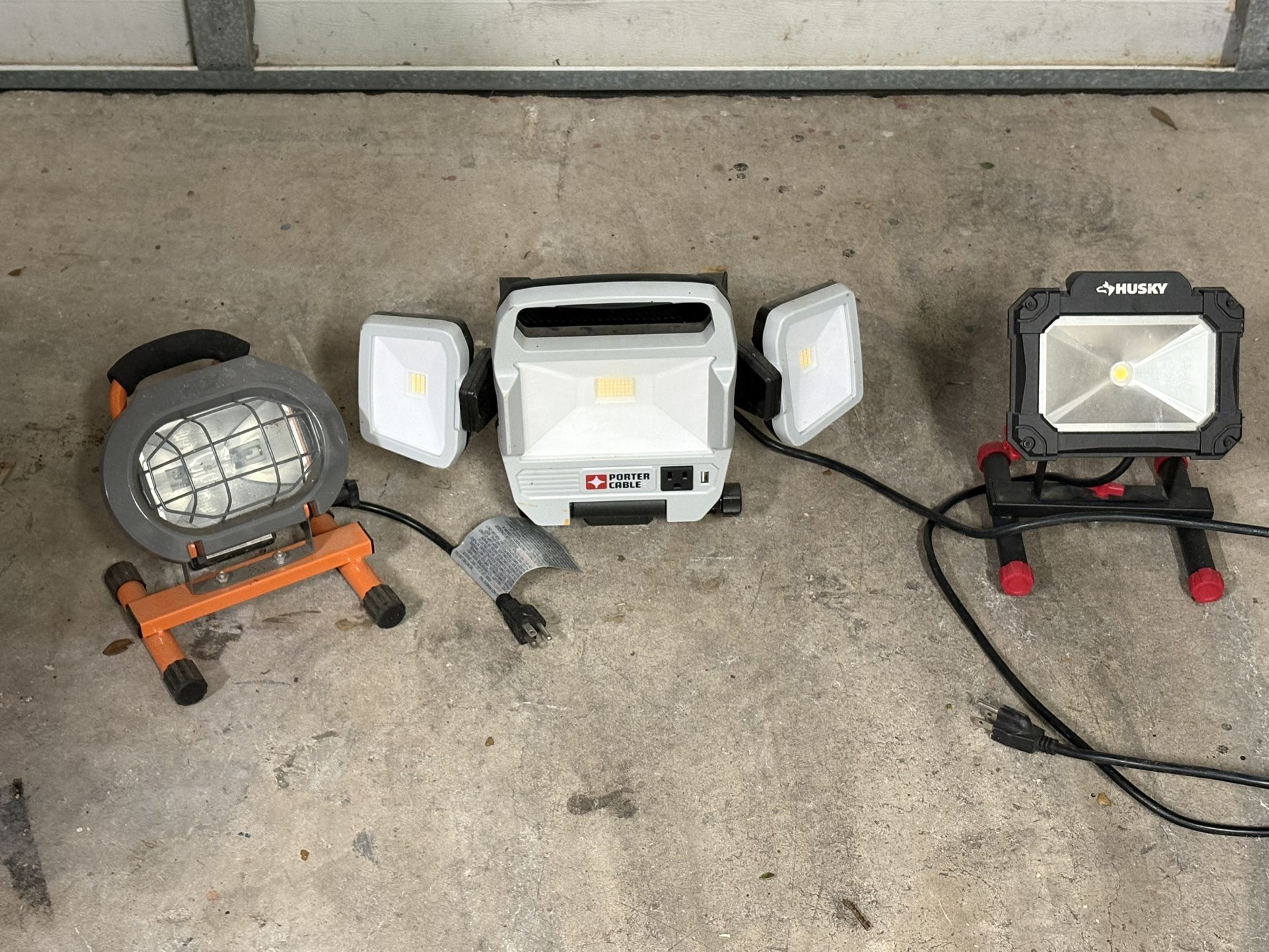 3 Work Lights