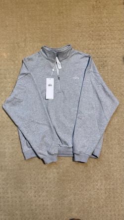 Brand New Grey Quarter Zip Size M