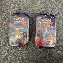 Pokemon Mega Evolutions/Destined Rivals Tins