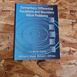 Elementary Differential Equations And Boundary Value Problems 