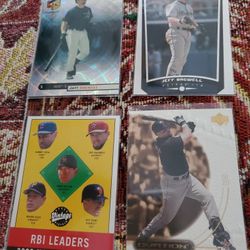 Houston Astros Jeff Bagwell Only Upper Deck Baseball Cards Lot 