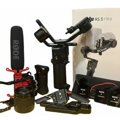 Professional Content Creator Kit: DJI RS 3 Mini & RØDE Audio Bundle 