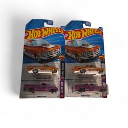 72 Chevy Luv & Bounce'N Bass Hot Wheels Lot