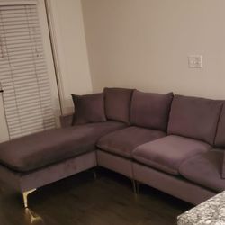 Grey sectional