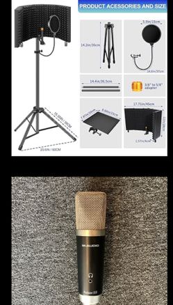 Microphone W/Tripod Stand