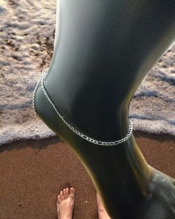 Stainless Steel ankle bracelet