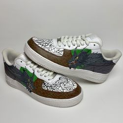 Skyrim Dragon Inspired Custom Air Force 1