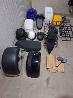 Scooter parts in accessories