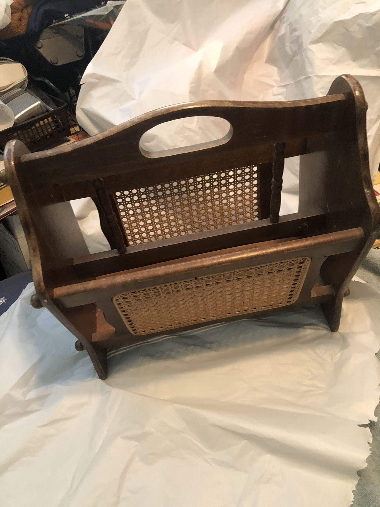 Vintage Magazine Rack