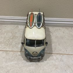 Metal Volkswagen Van Decoration Piece.