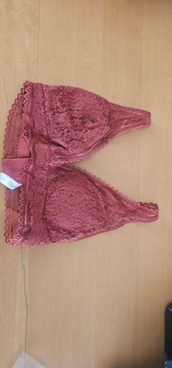 Women's Bralett, burgundy