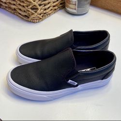 Slip On Vans Size 6.5 Women 