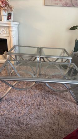 two sides tables and coffee table