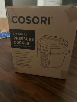 New Sealed COSORI 6-Qt Electric Pressure Cooker CMC-CO601-SUS
