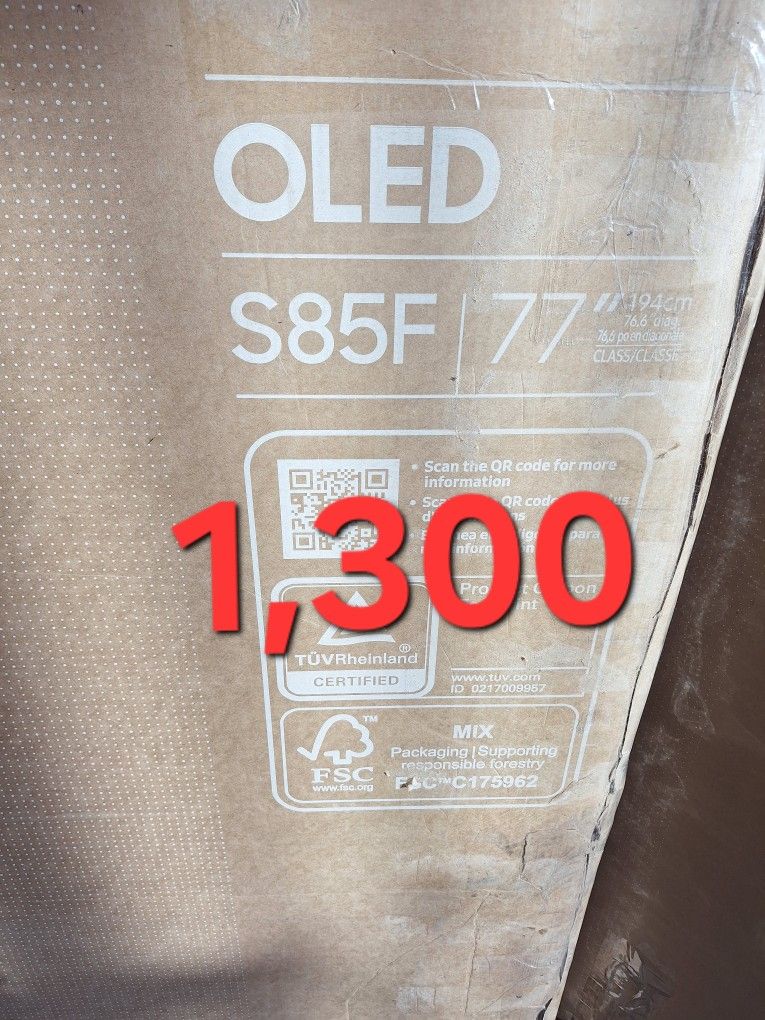 SAMSUNG 77"INCH OLED 4K S85F 