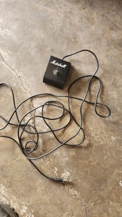 Amp and pedal