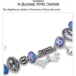 Nightmare Before Christmas Charm Bracelet 