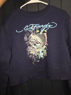 Ed hard crop top sweatshirt