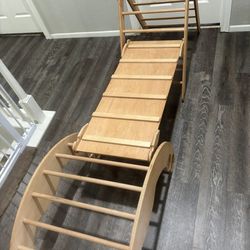 Toddler Wood play set