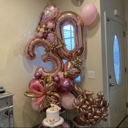 Balloon Boquet Arrangment 