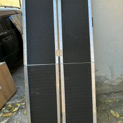 folding portable loading  wheelchair ramp