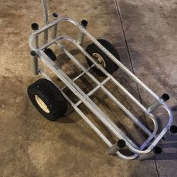 Aluminum Fishing Cart With Hitch Carrier. 