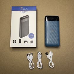 Halo Ultrapack 20000 mAh Portable Battery Pack Charger Power Bank